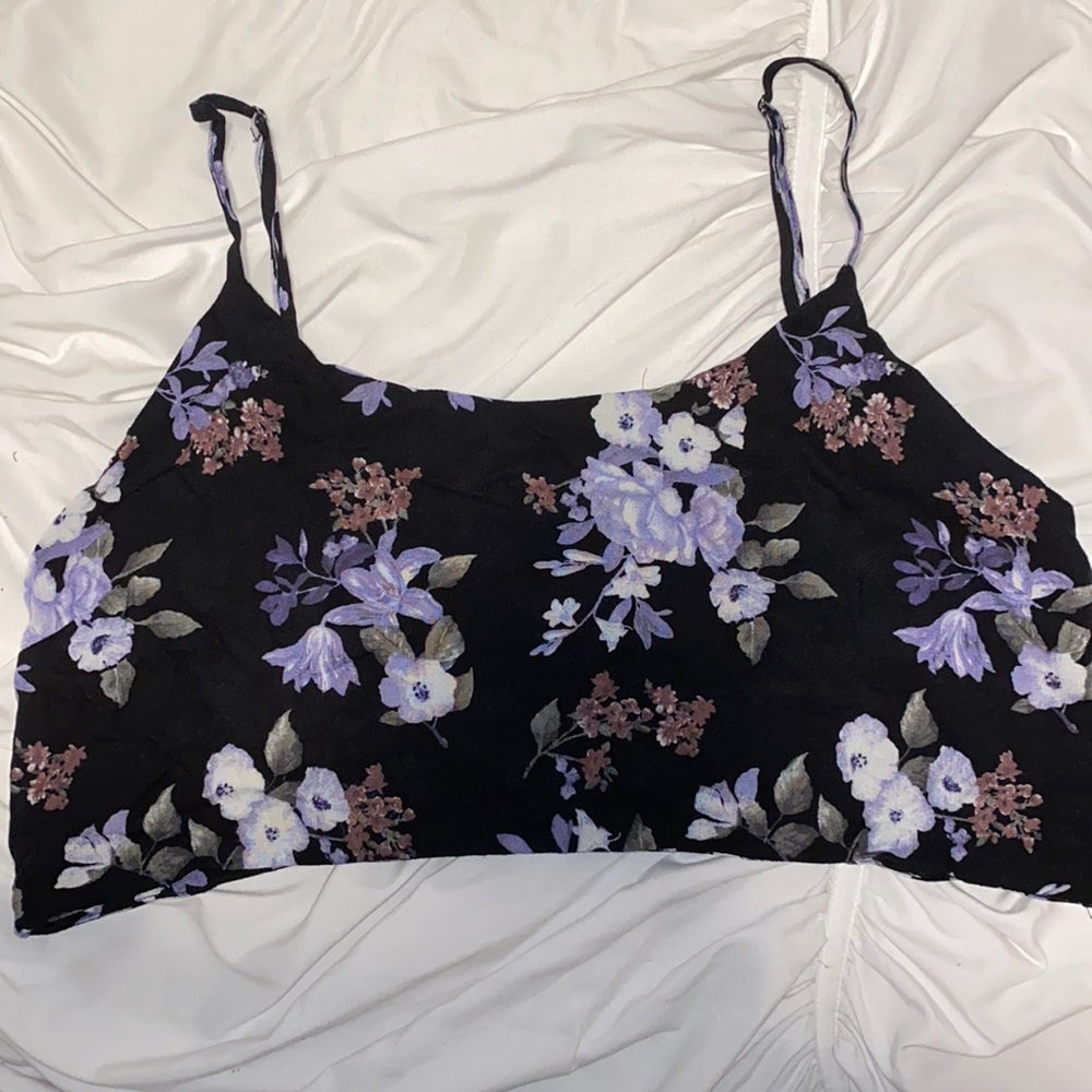 Floral Crop Top